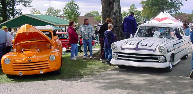 47 Ford Convertible & 53 Ford Tudor Sedan