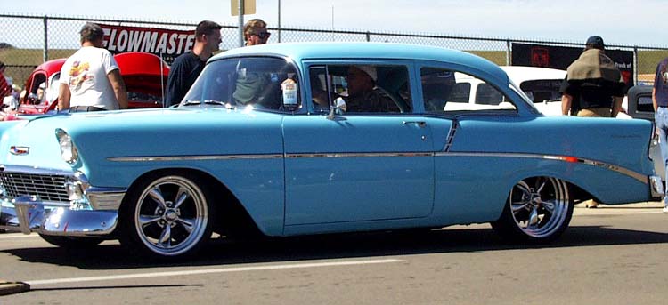 56 Chevy 2dr Sedan