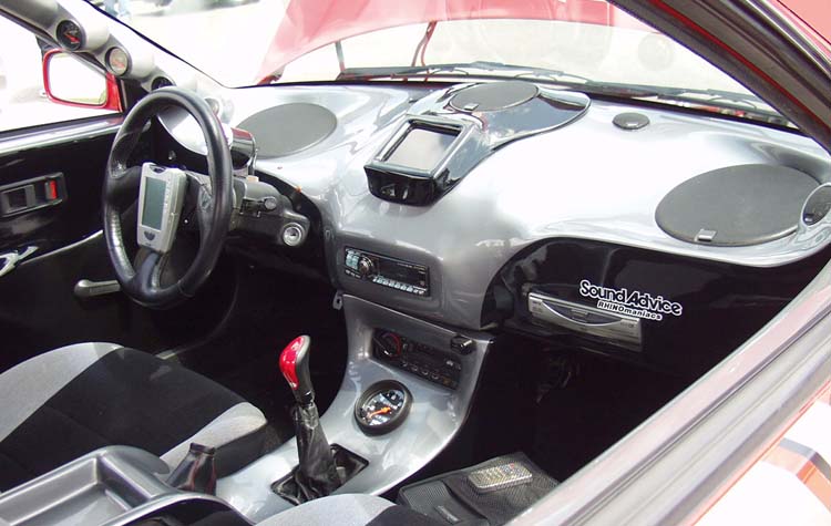 91 Honda Civic Custom Dash