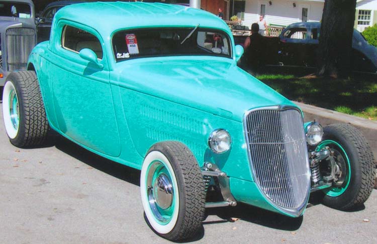 33 Ford Hiboy Chopped 3W Coupe