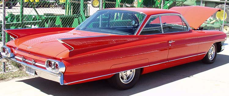 61 Cadillac 2dr Hardtop