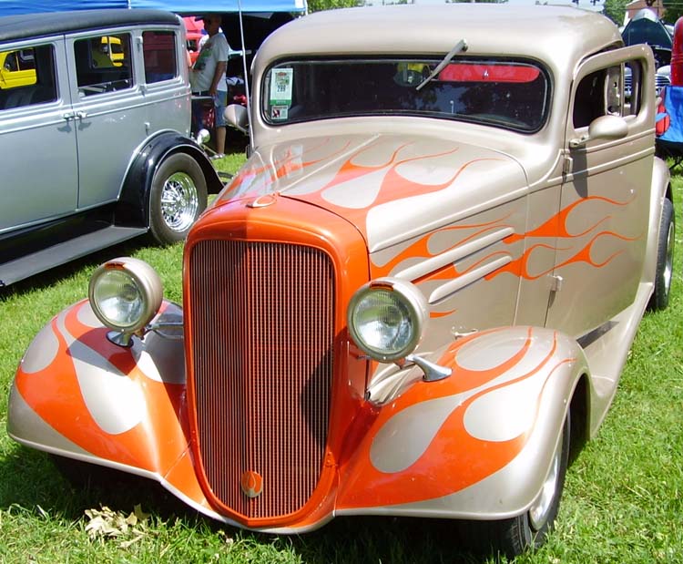 36 Chevy Chopped Pickup