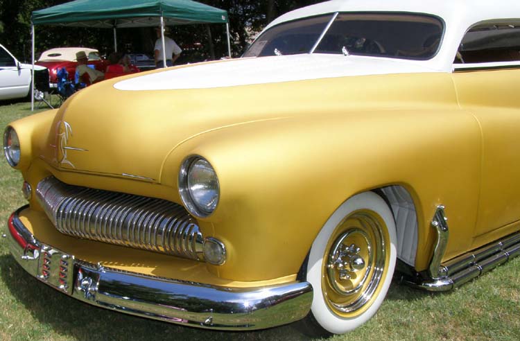 49 Mercury Chopped ForDor Sedan Custom Detail